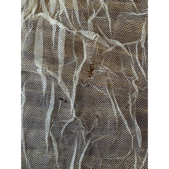 1942 Vintage First Communion Dress, 3 pieces,  Satin, Lace, Veil, Fair Condition - Picture 6 of 16